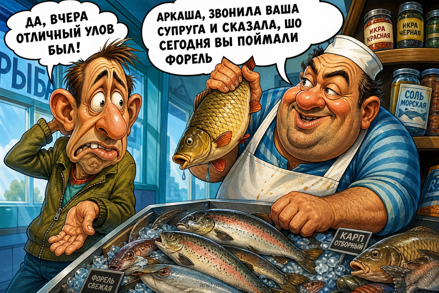 Аркаша и магазин