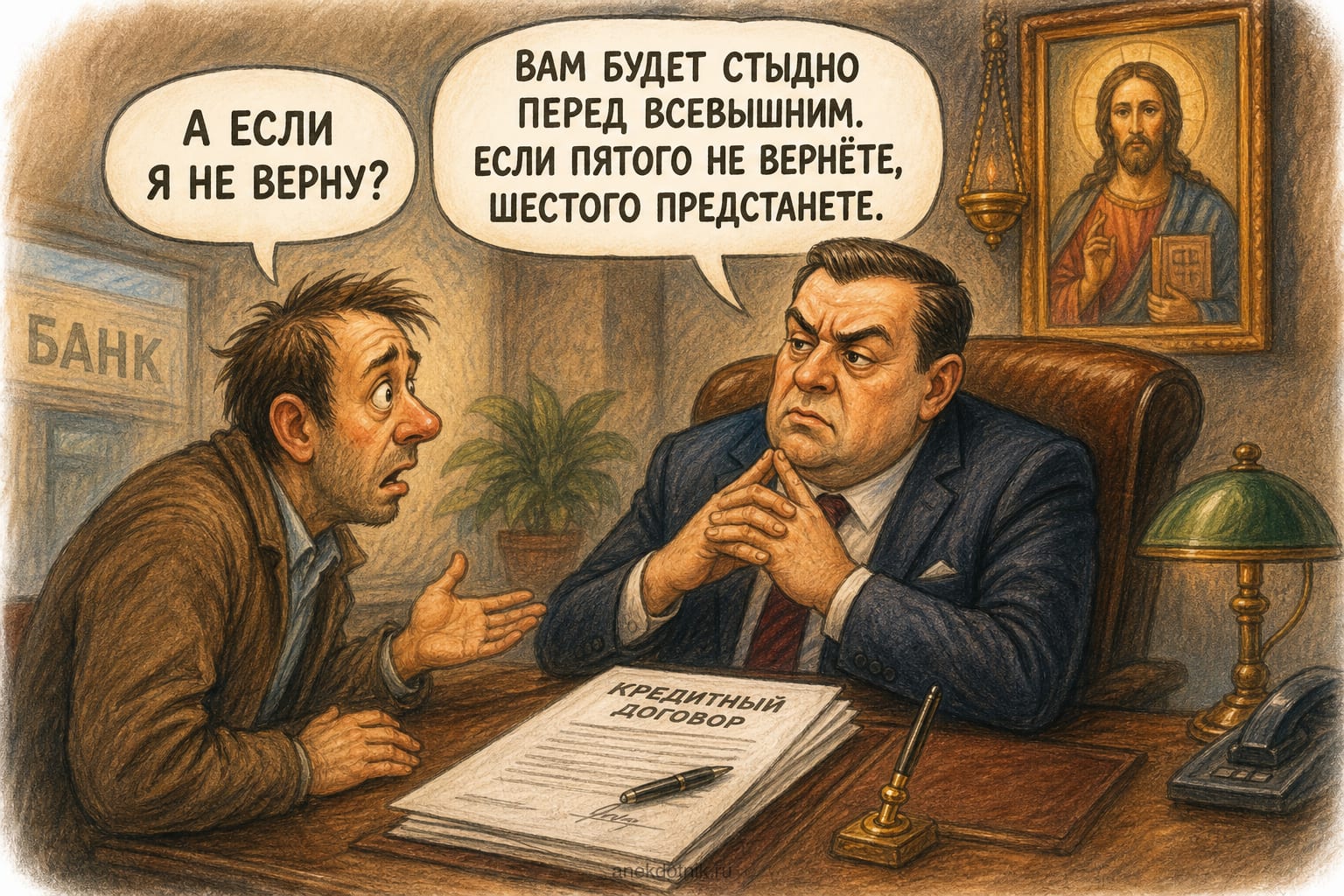 Банк под честное слово