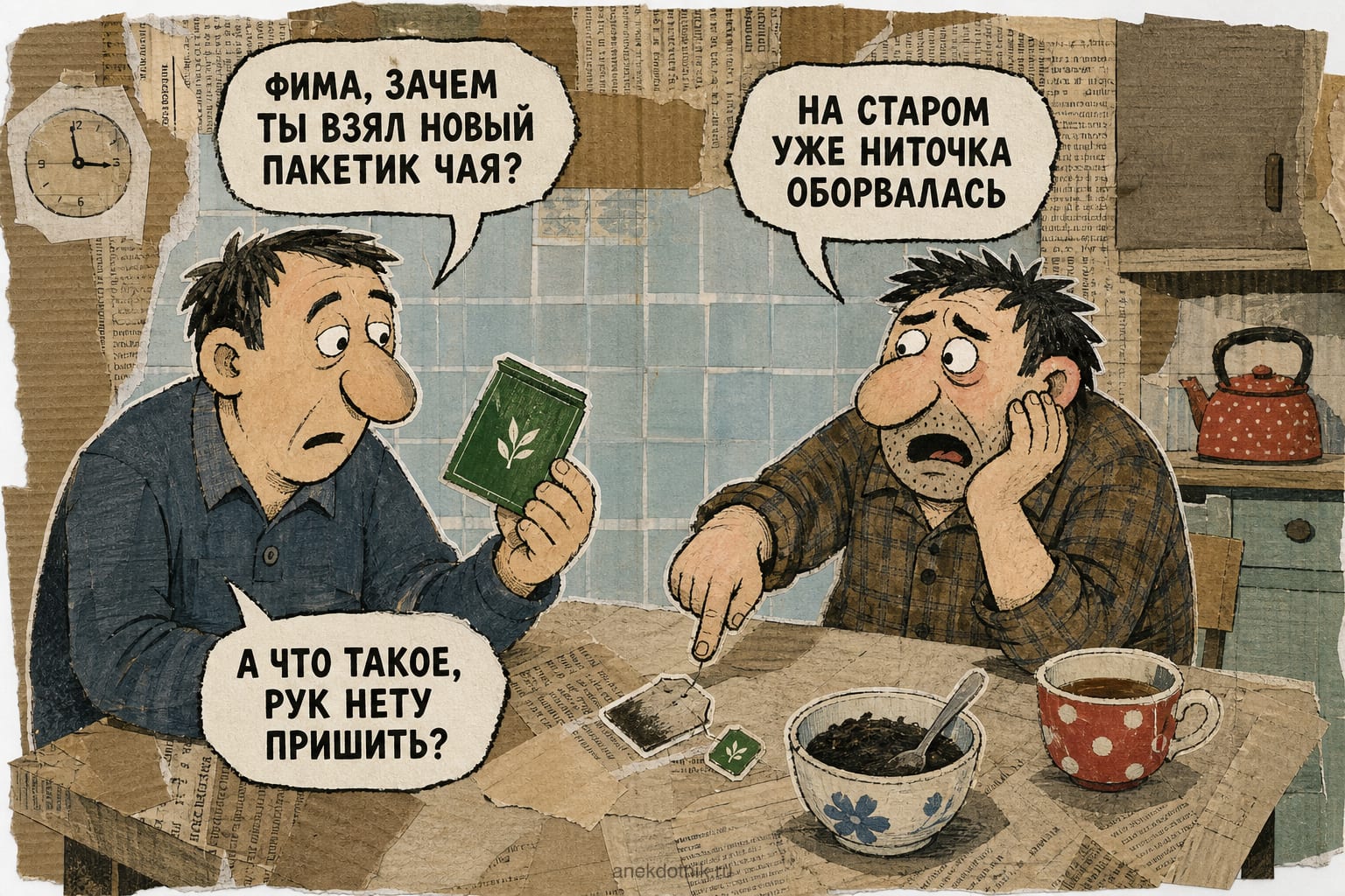 Чайные проблемы Фимы