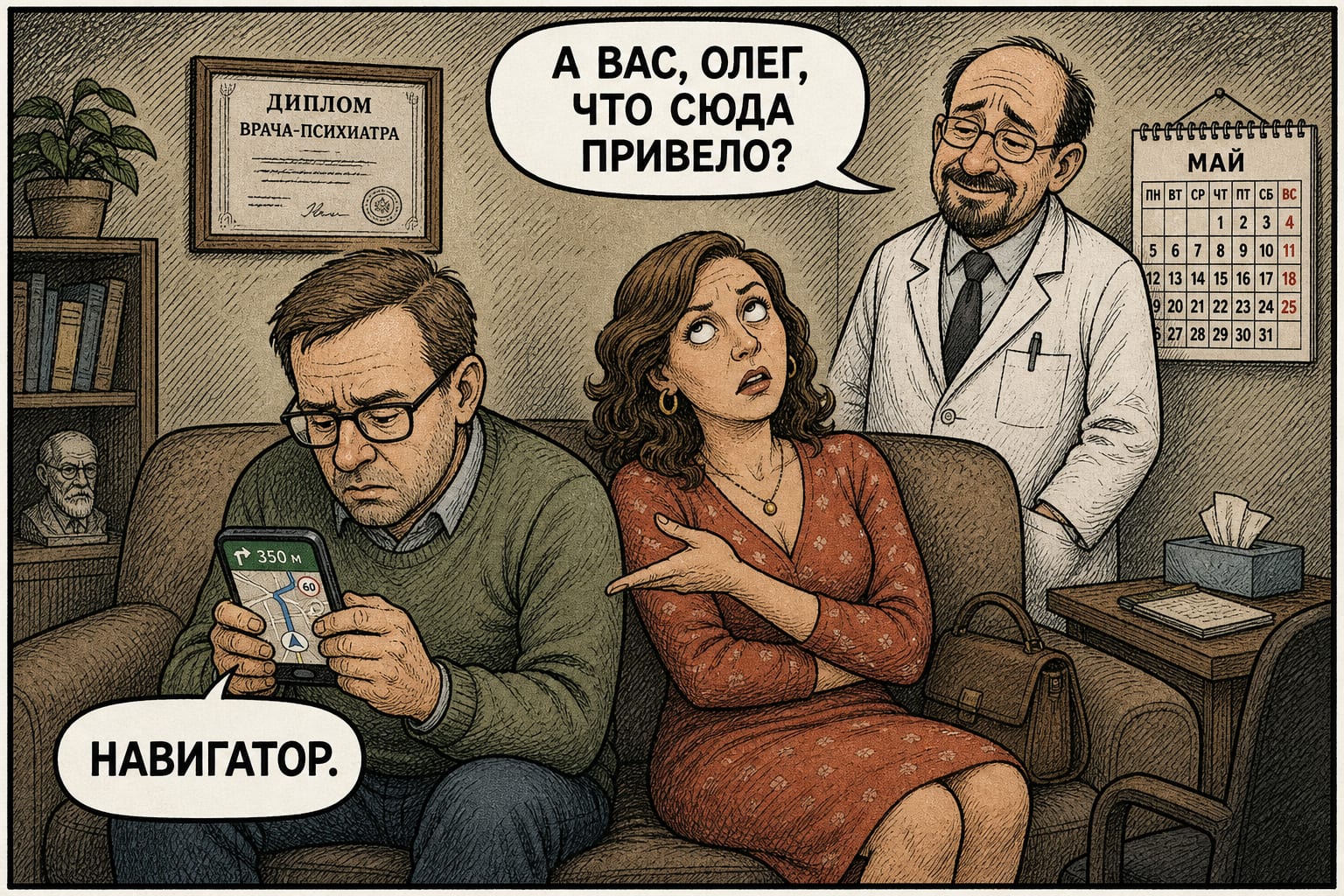 Что привело в кабинет
