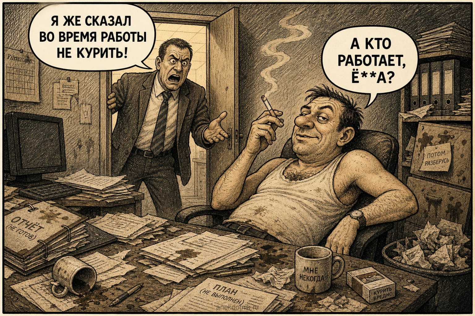 Кто работает?