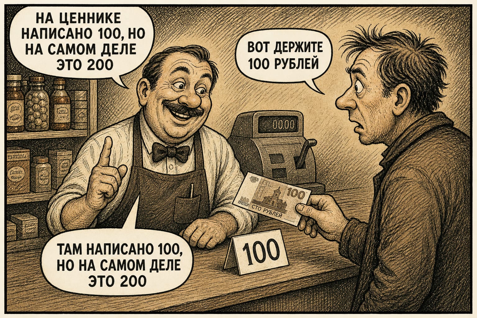 Логика кассира