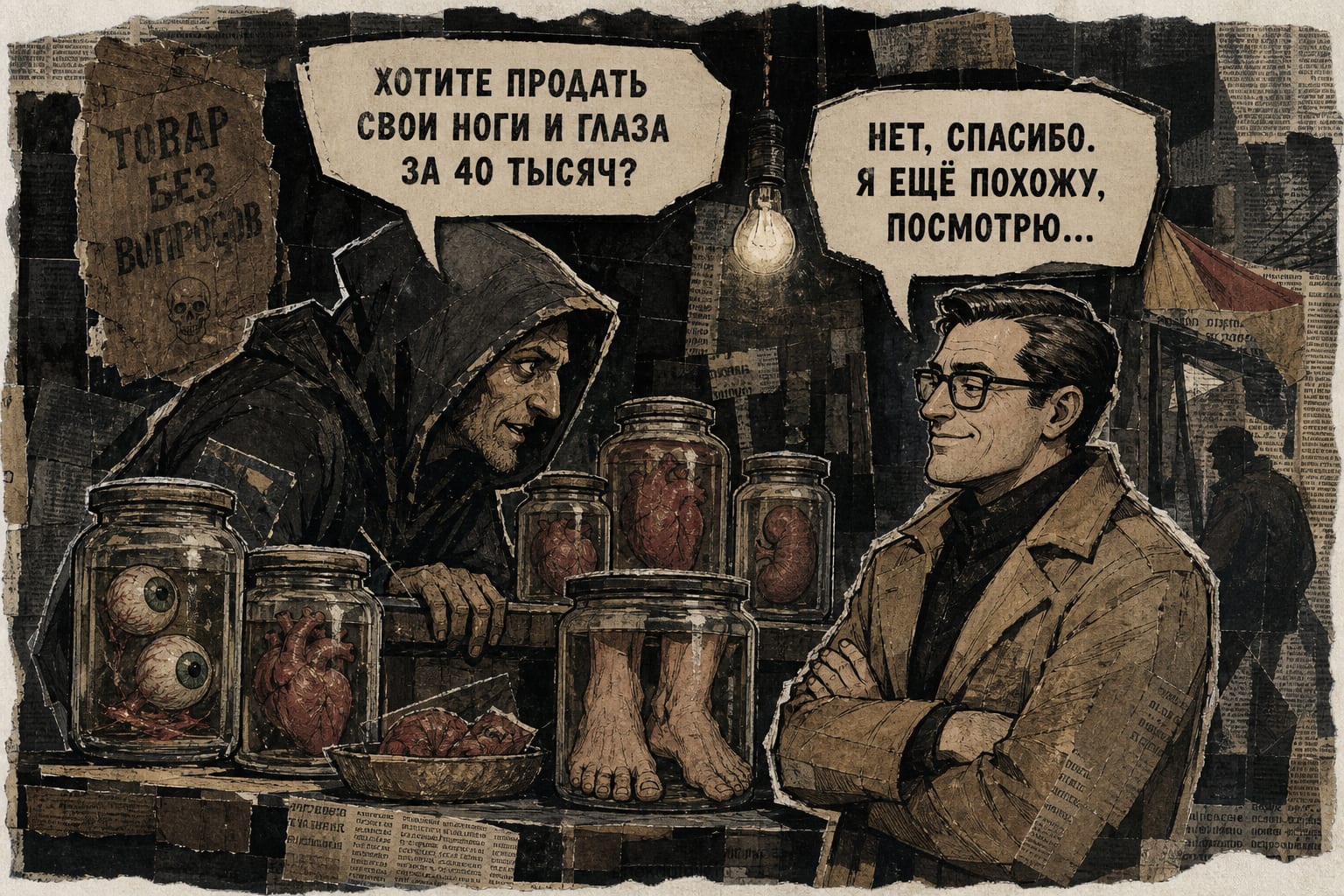 На чёрном рынке