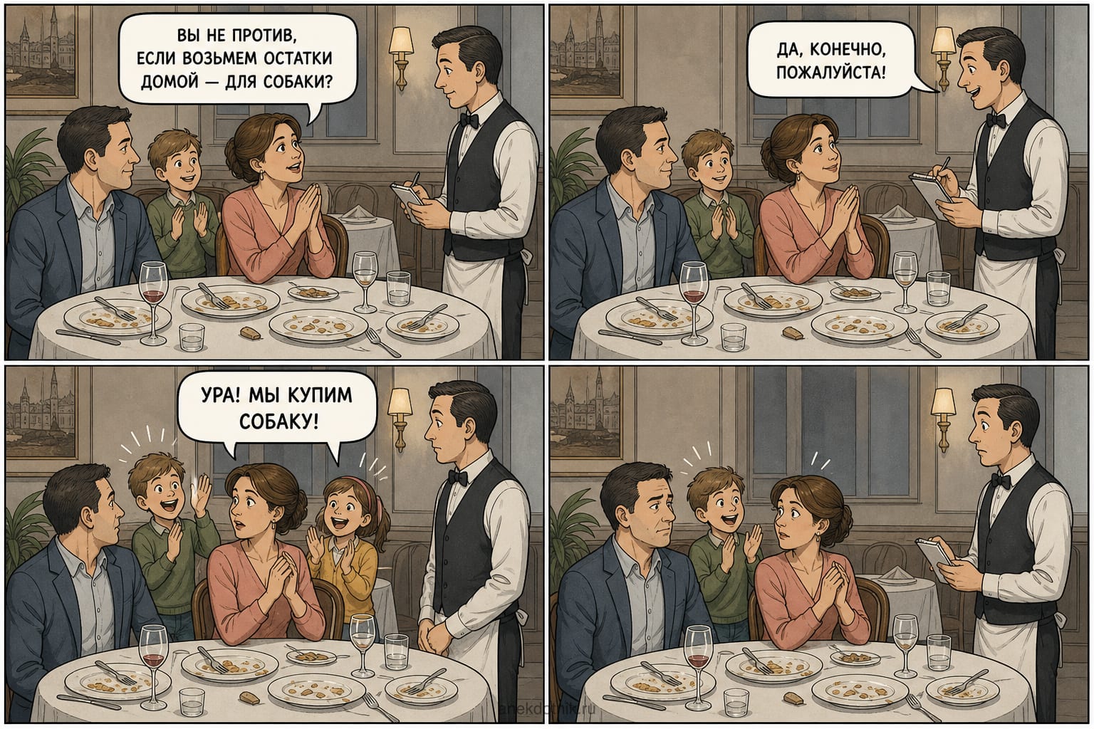 Остатки для собаки