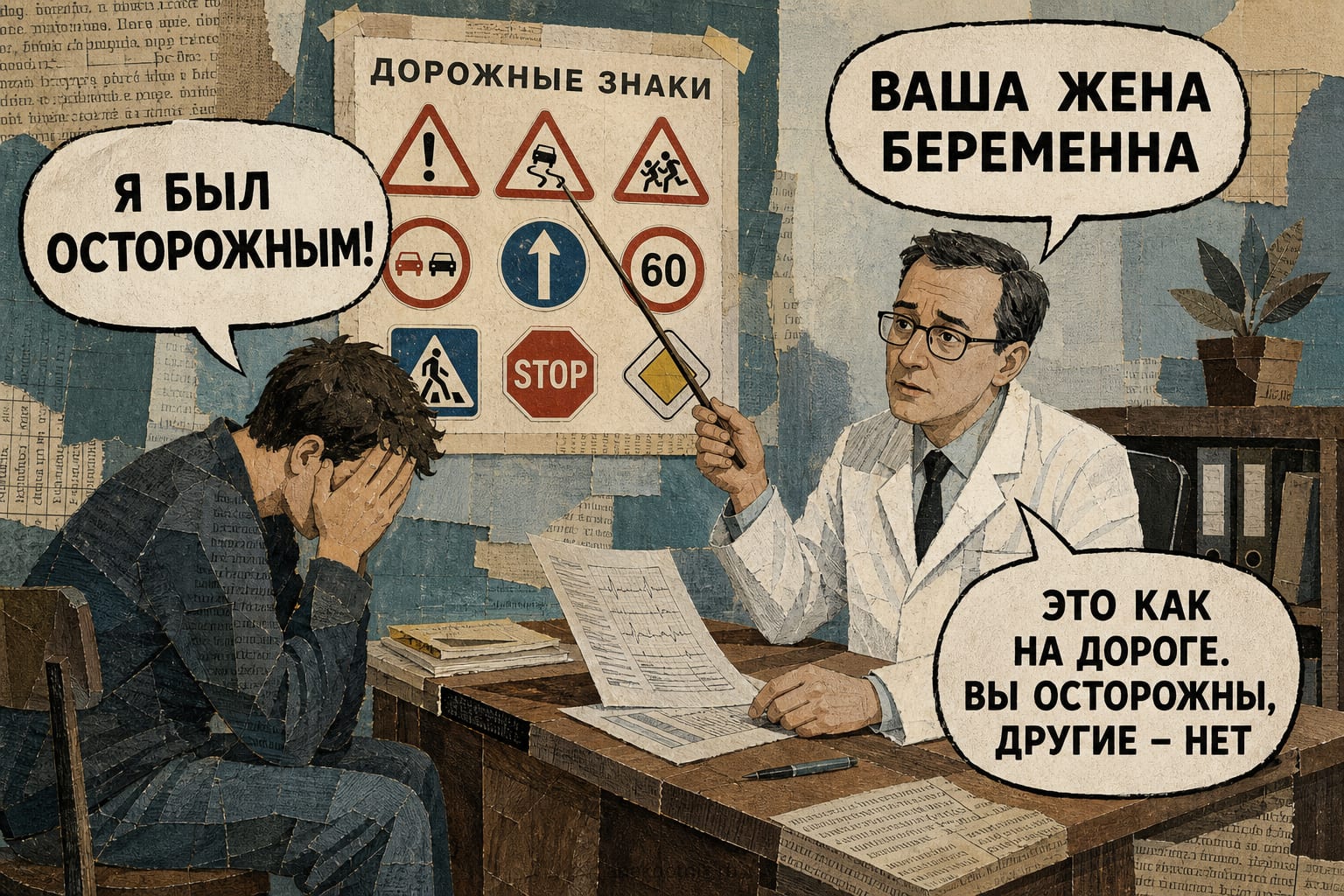 Осторожность на дороге