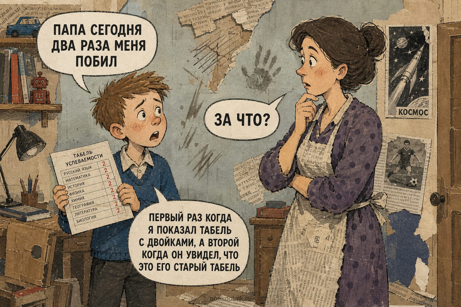 Папин табель