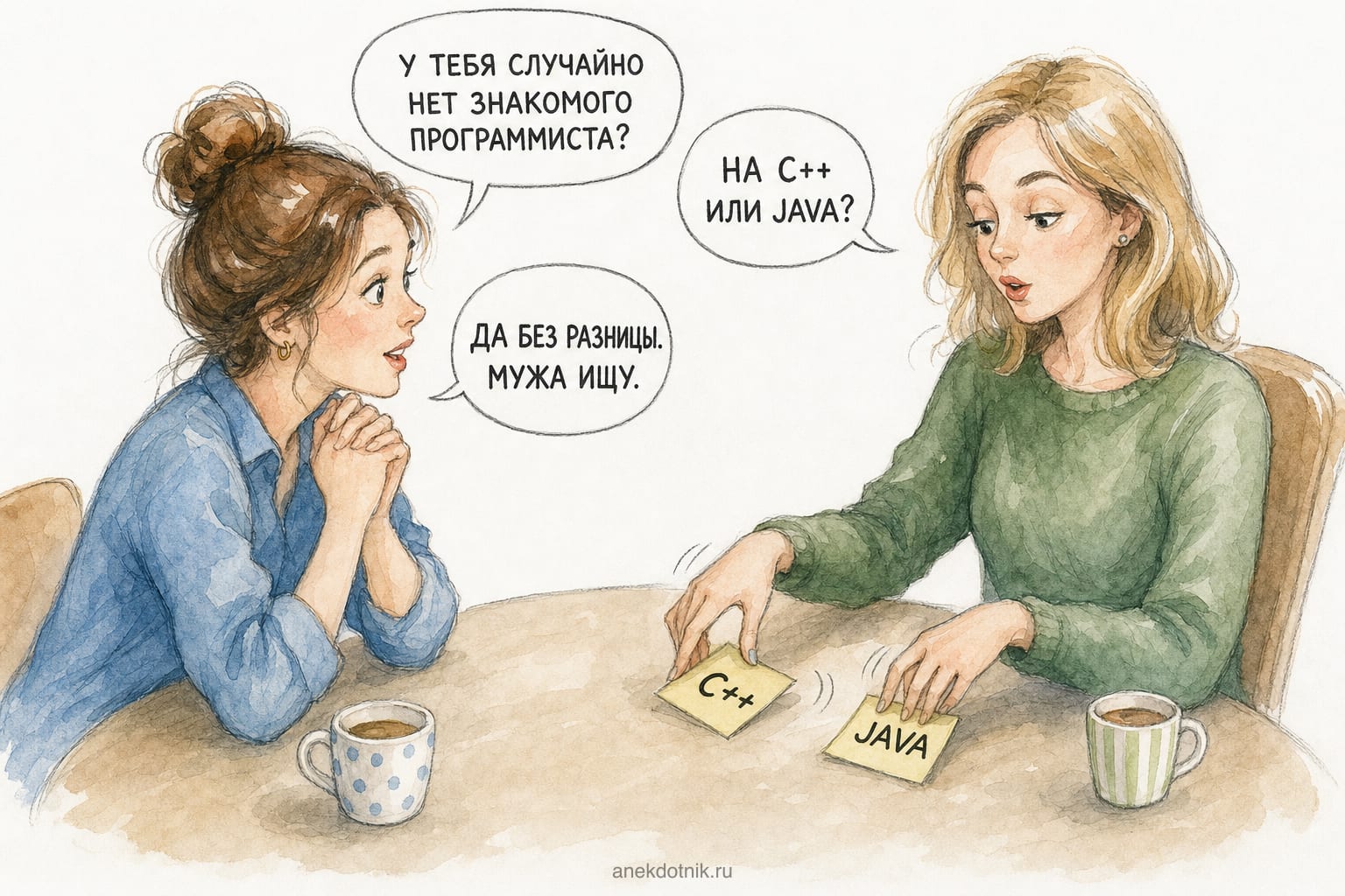 Поиск мужа по языку