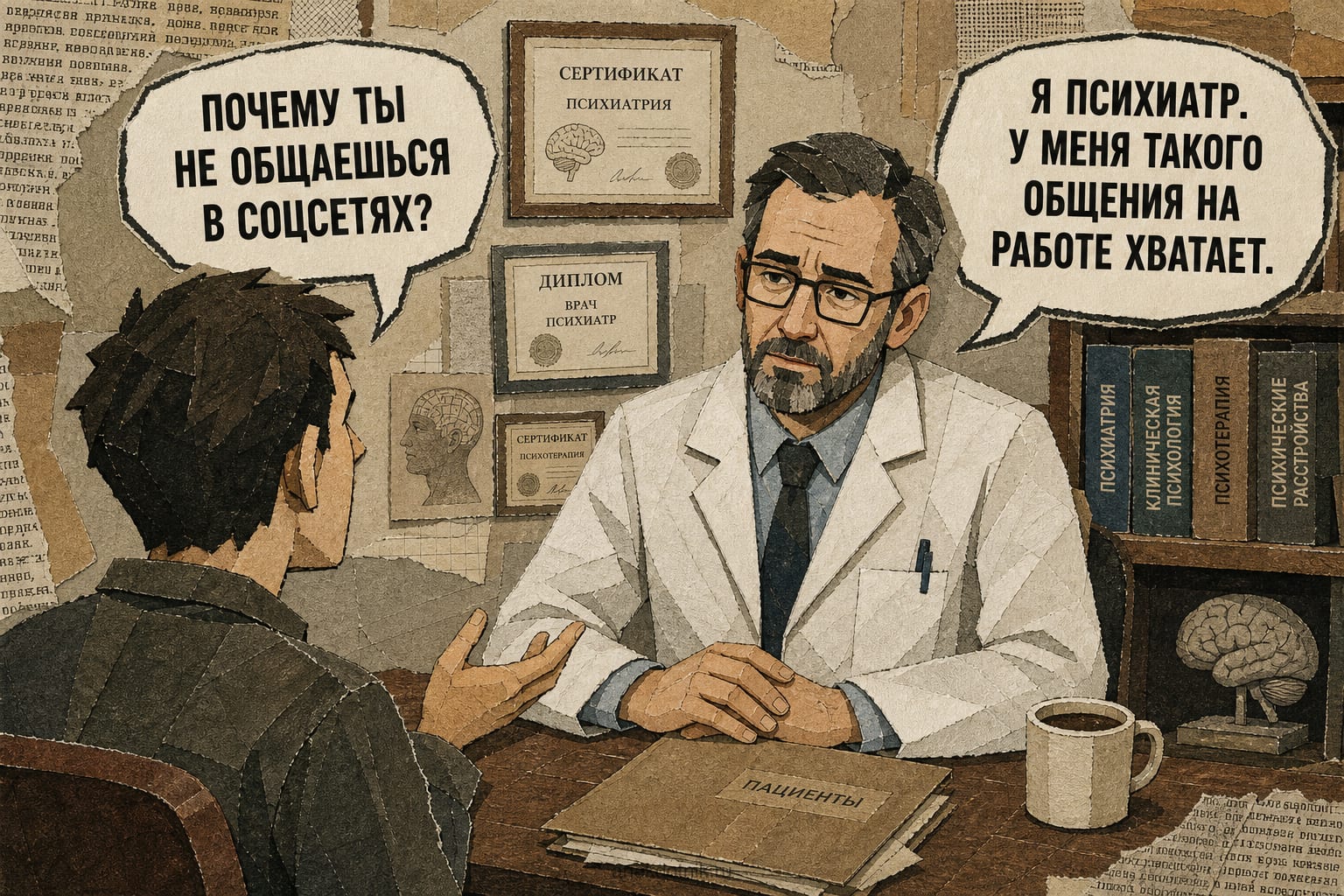 Психиатр в соцсетях