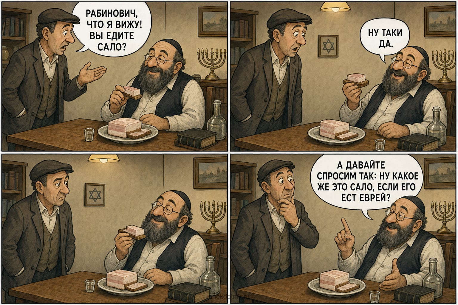 Рабинович и сало