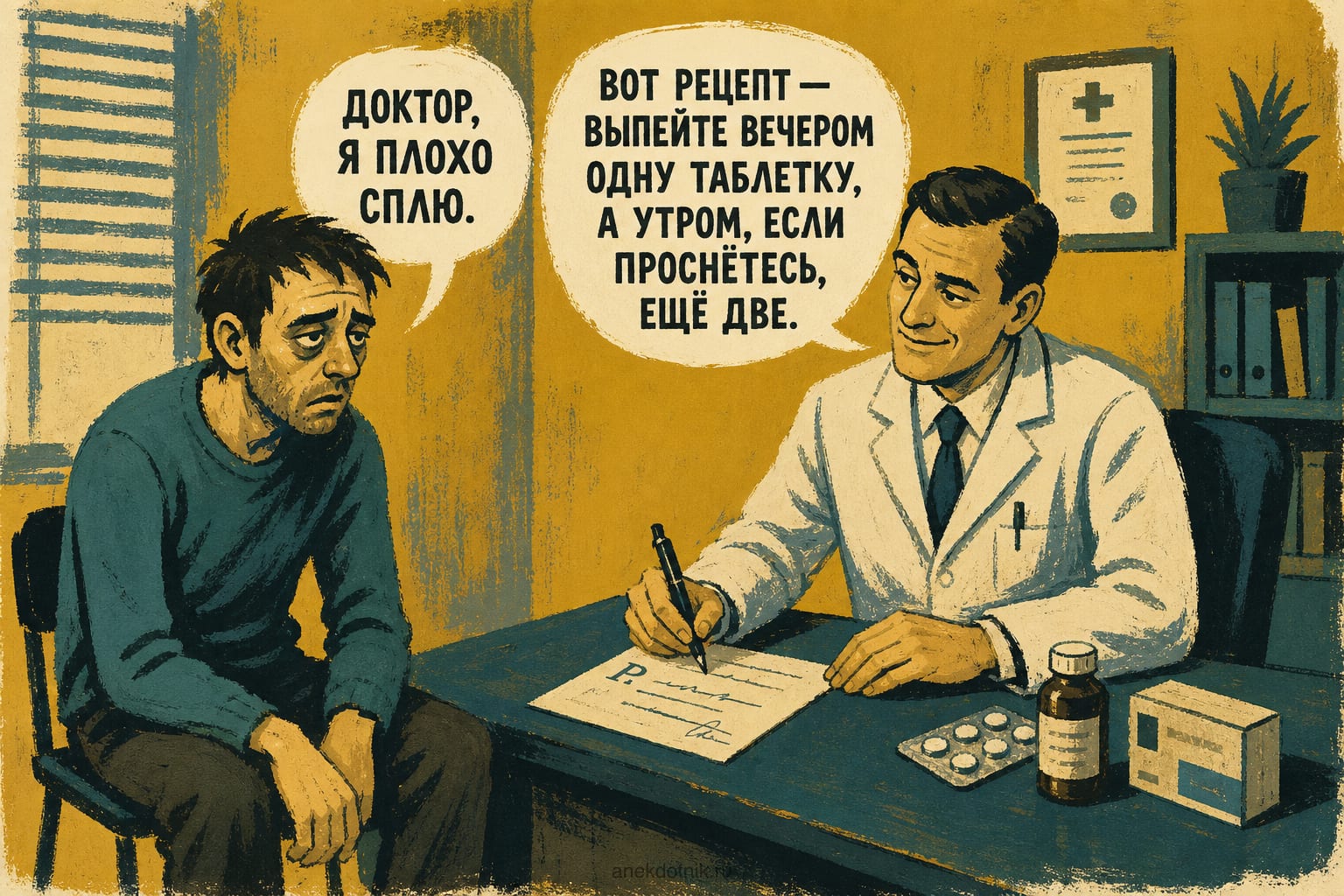 Рецепт от бессонницы