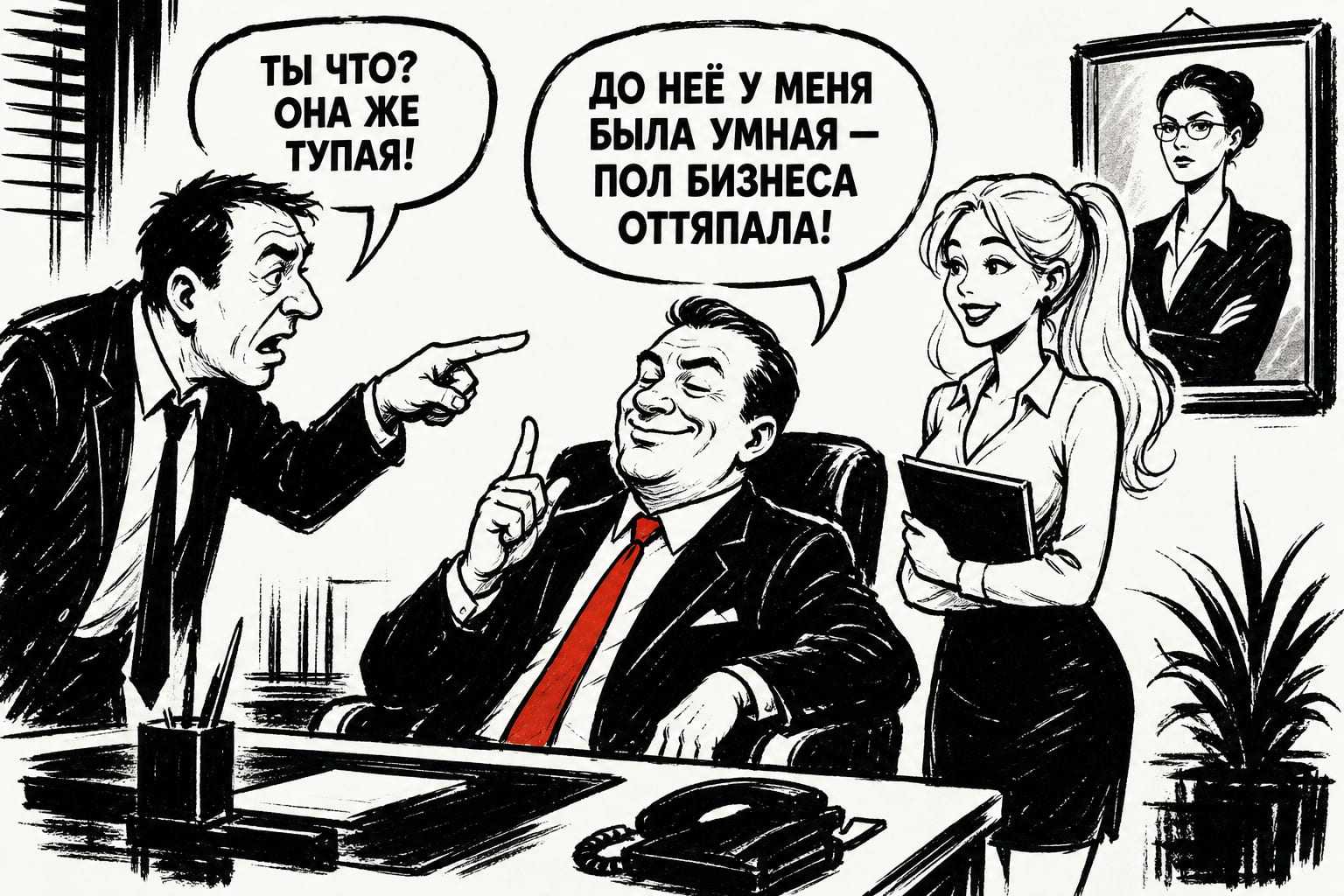 Секретарша по расчёту