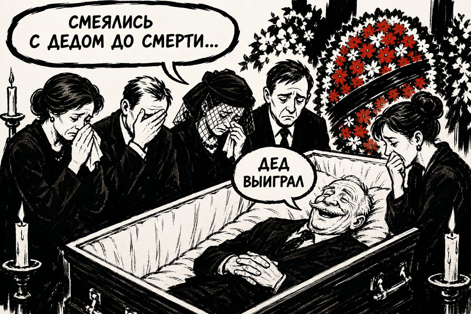 Смеялись до смерти