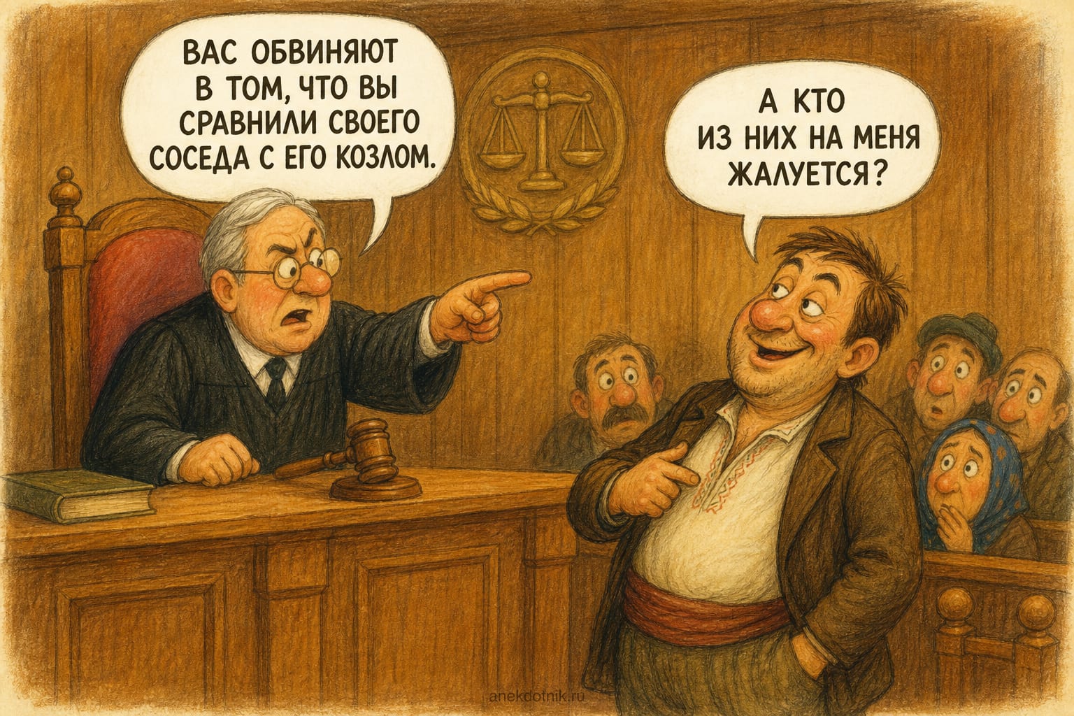 Судья и подсудимый