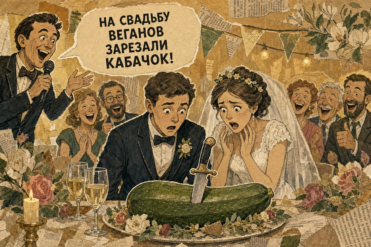 Свадебный кабачок