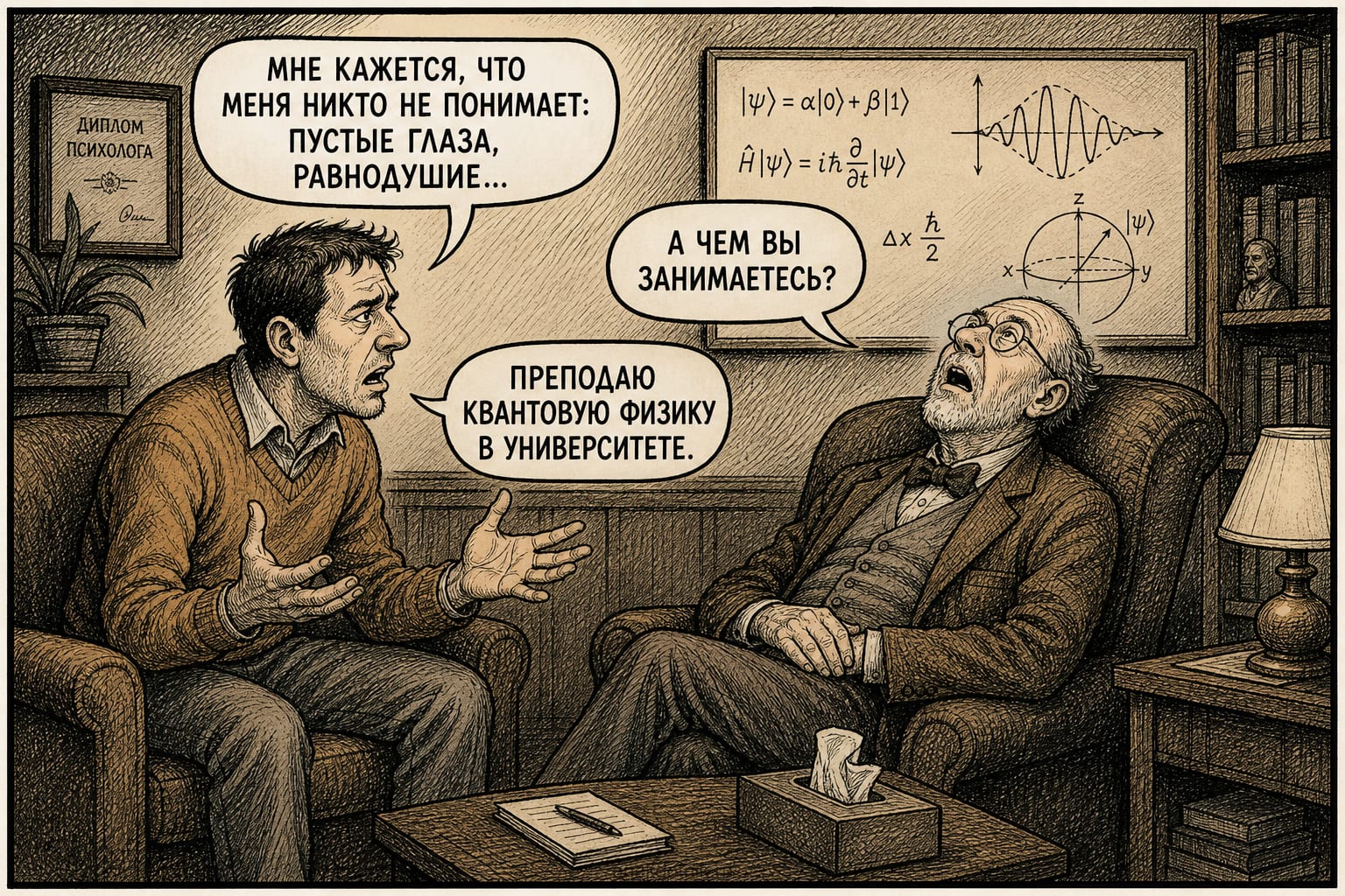 Учитель квантовой физики