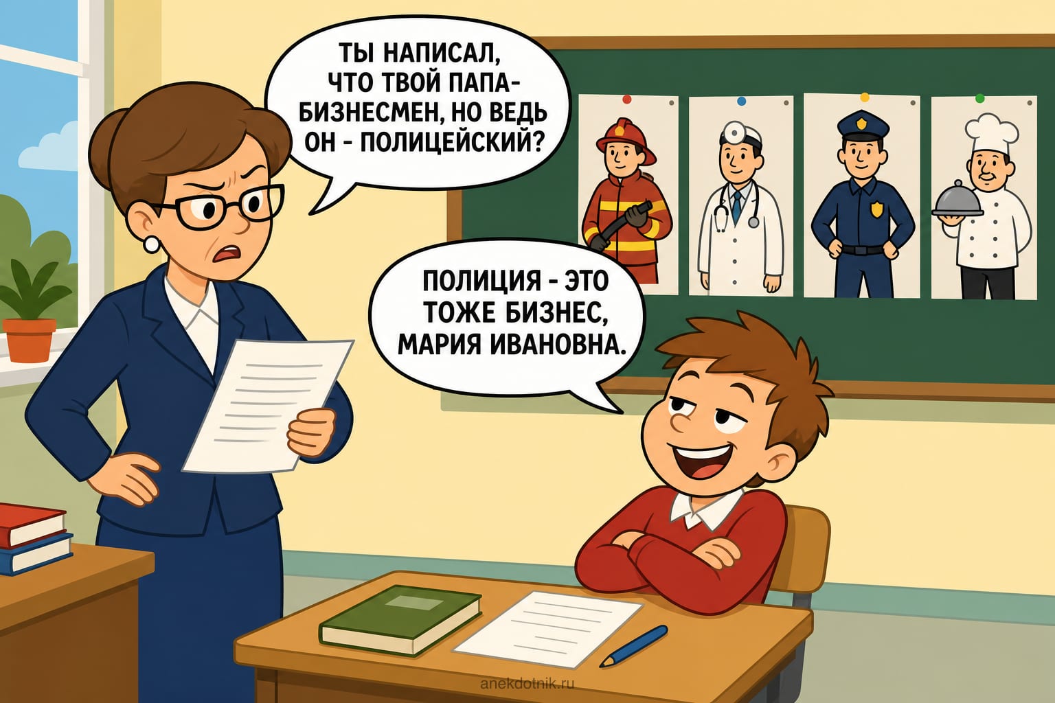Урок про профессии