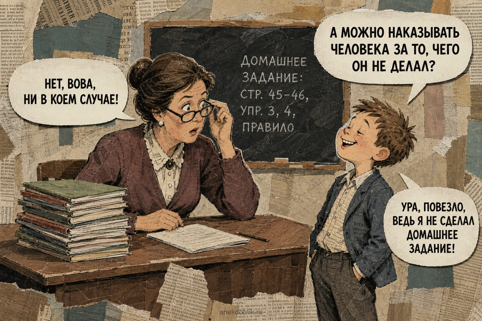 Вовочка и домашнее задание