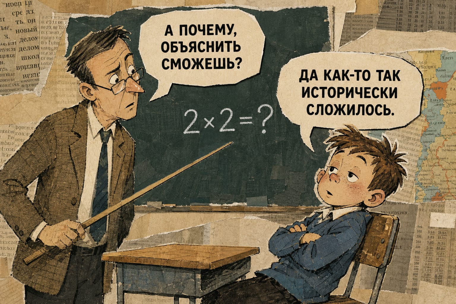 Вовочка и дважды два