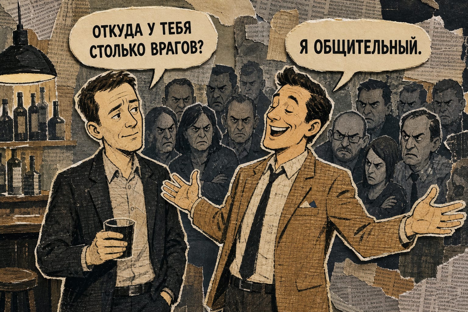 Враги общительности