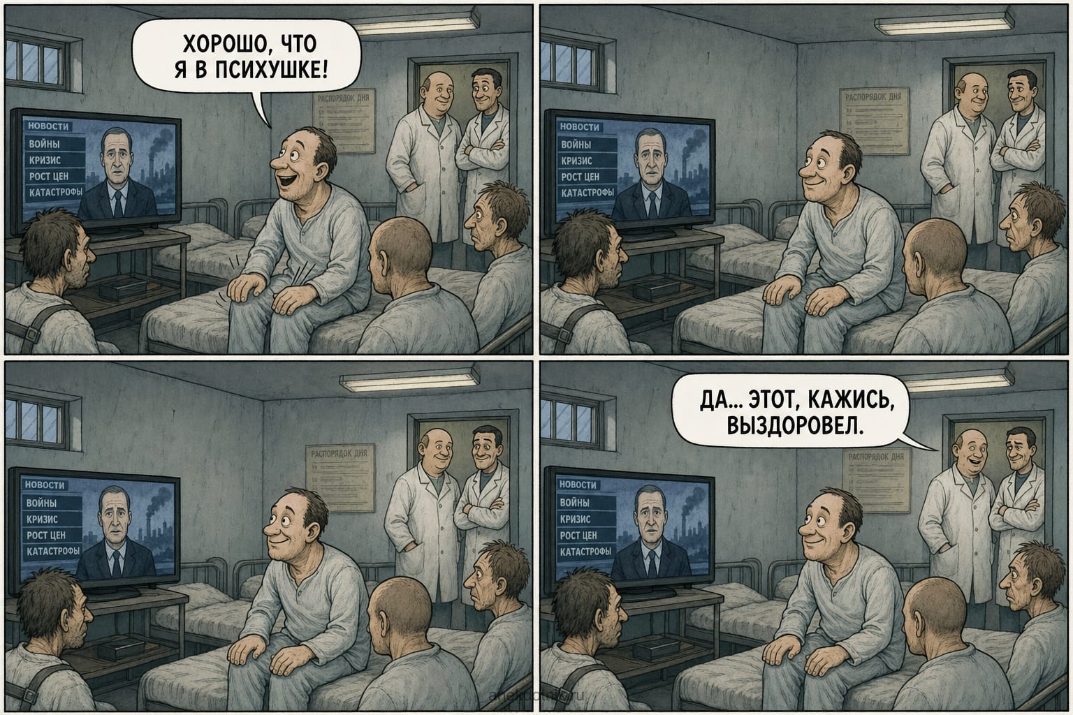 Выздоровление в психушке