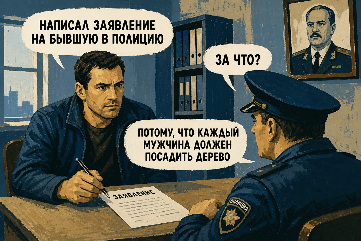Заявление в полицию